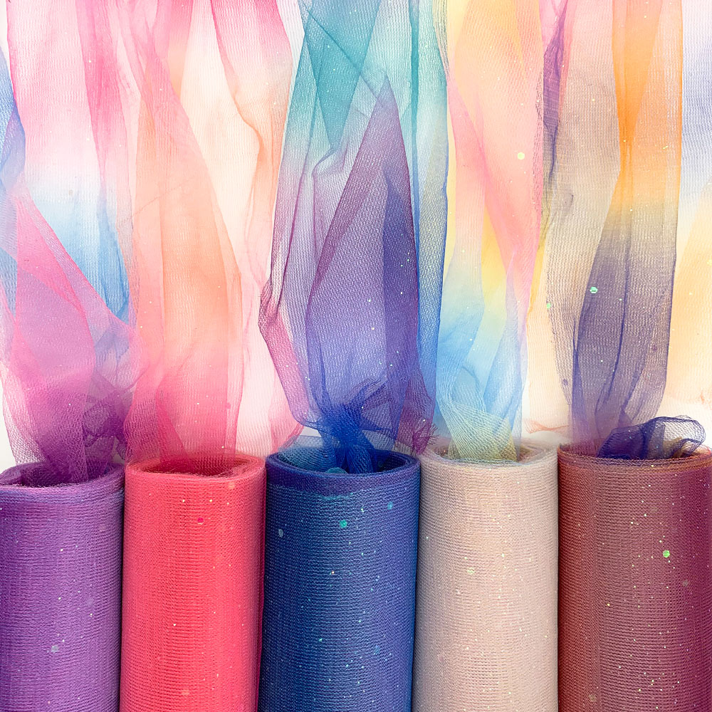 10Yards Rainbow Glitter Tulle  - Christmas Table Runner ulasan dan harga