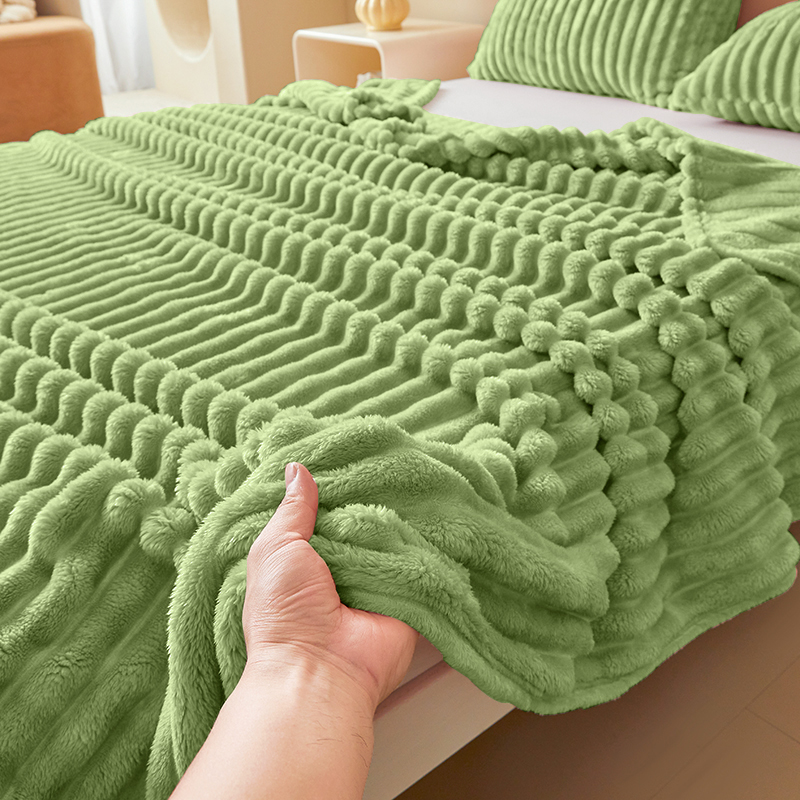 Luxurious Double-Sided Faux Ra - Christmas Throw Blanket ulasan dan harga