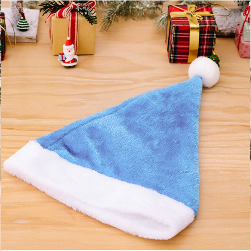 X90F Carnival Santa Claus Thic - Santa Hat Plush ulasan dan harga