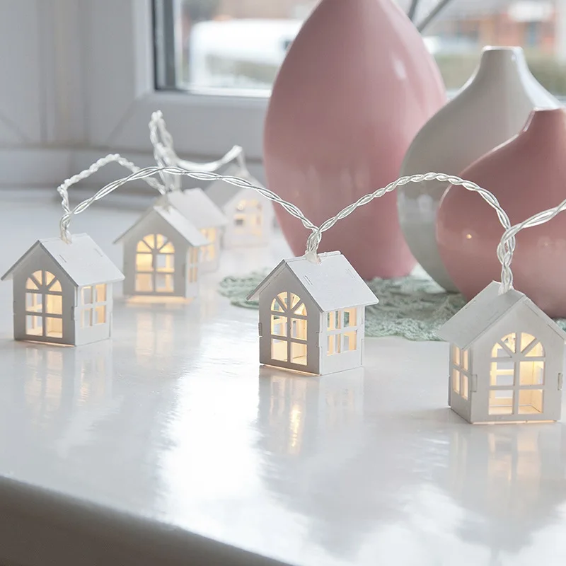 10 LED Christmas Tree House St - Led Fairy String Lights ulasan dan harga