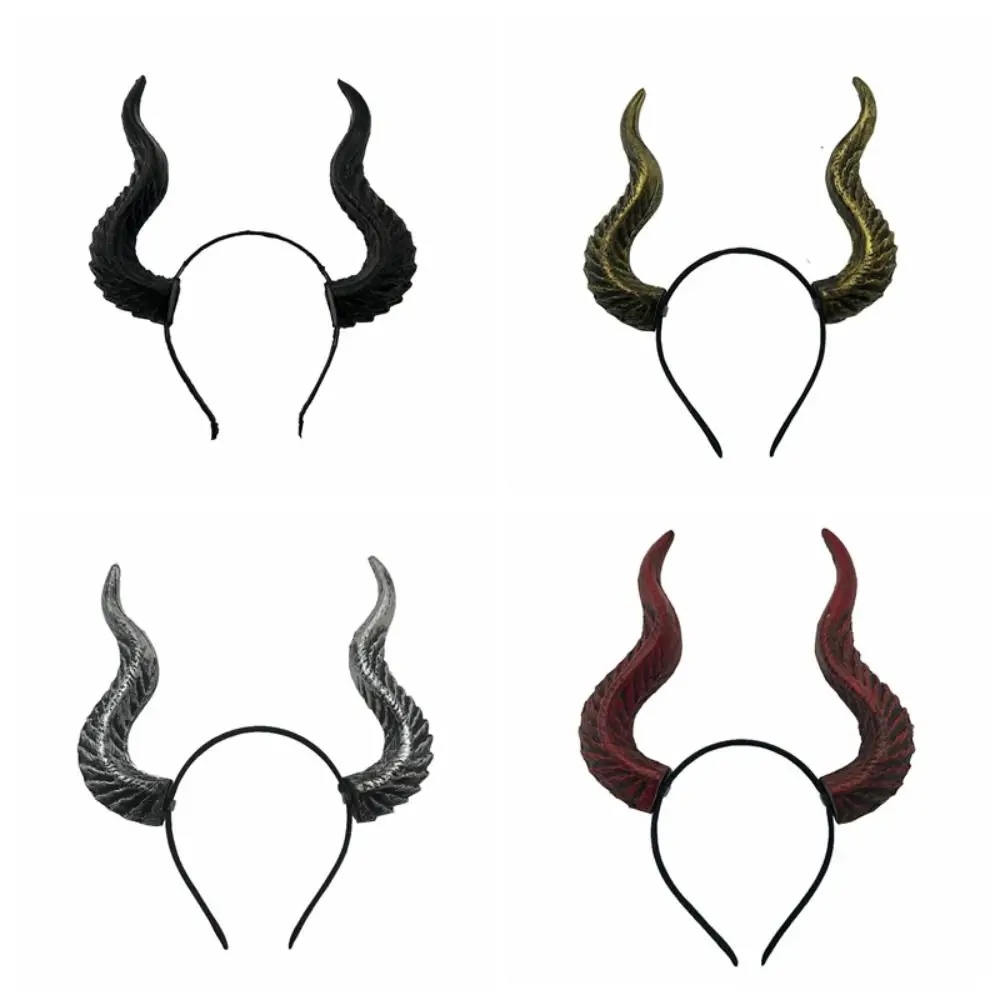 Devil horn hairband Cosplay He - Reindeer Antlers Headband ulasan dan harga