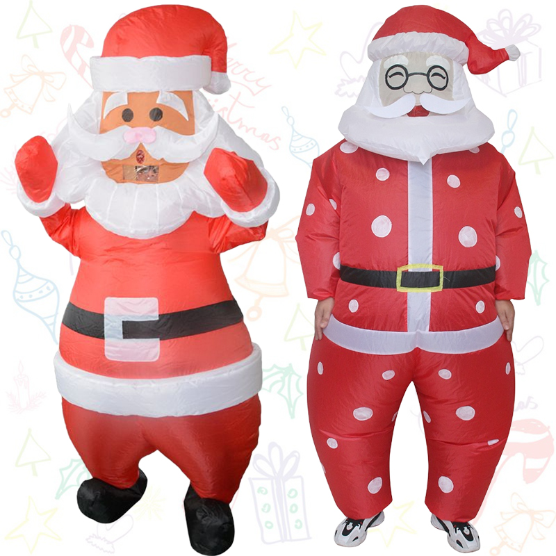 Classic Adult Santa Claus Infl - Elf Costume Christmas ulasan dan harga