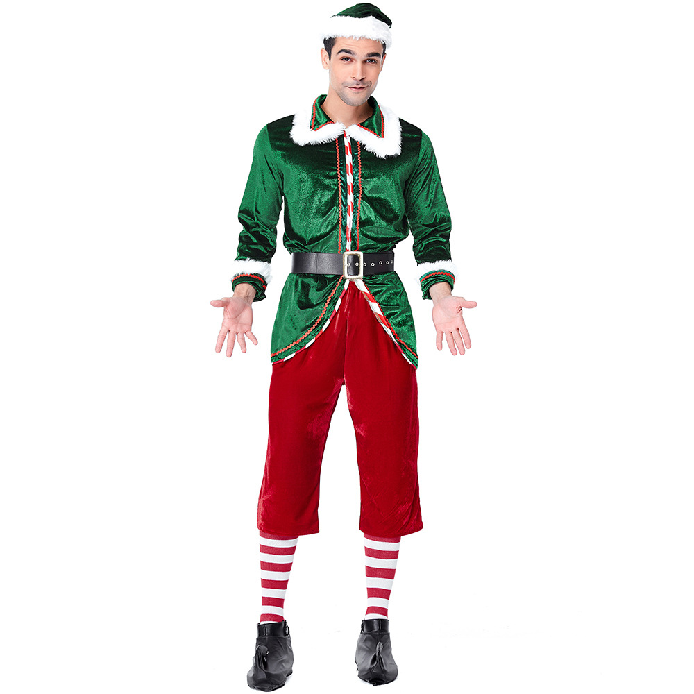 Santa Claus Costume Women Men  - Elf Costume Christmas ulasan dan harga