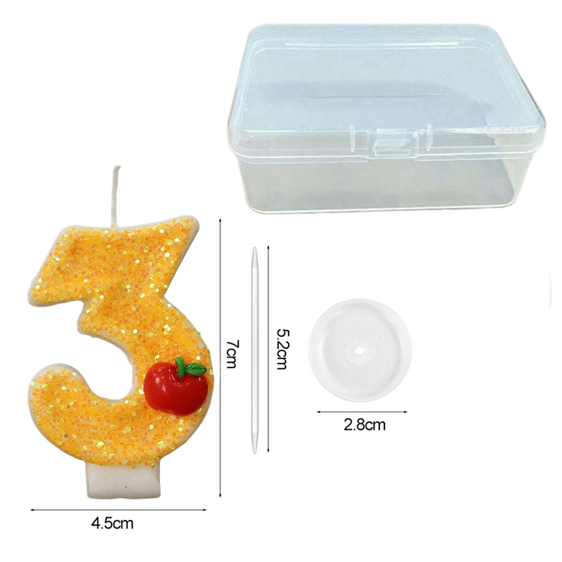 Red Apple Fresh Yellow Digital - Holiday Candle Set ulasan dan harga